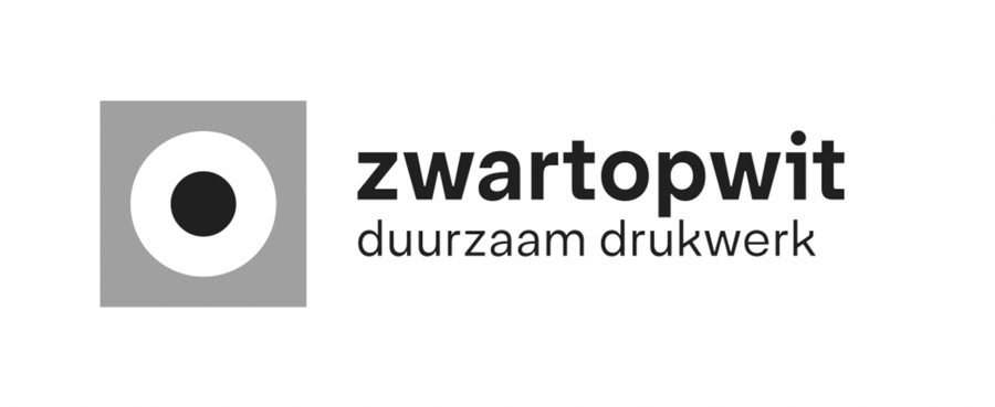 Drukwerk zwartopwit